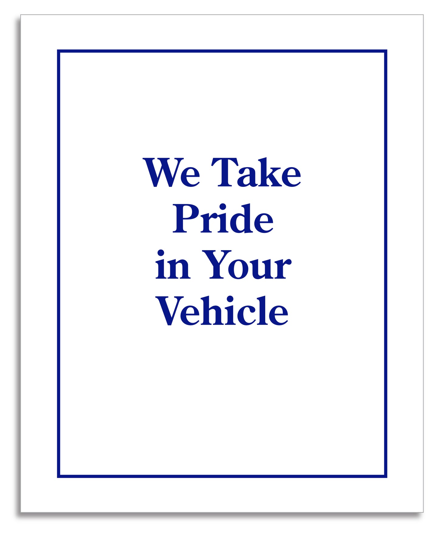 Plastic Floor Mats - Standard