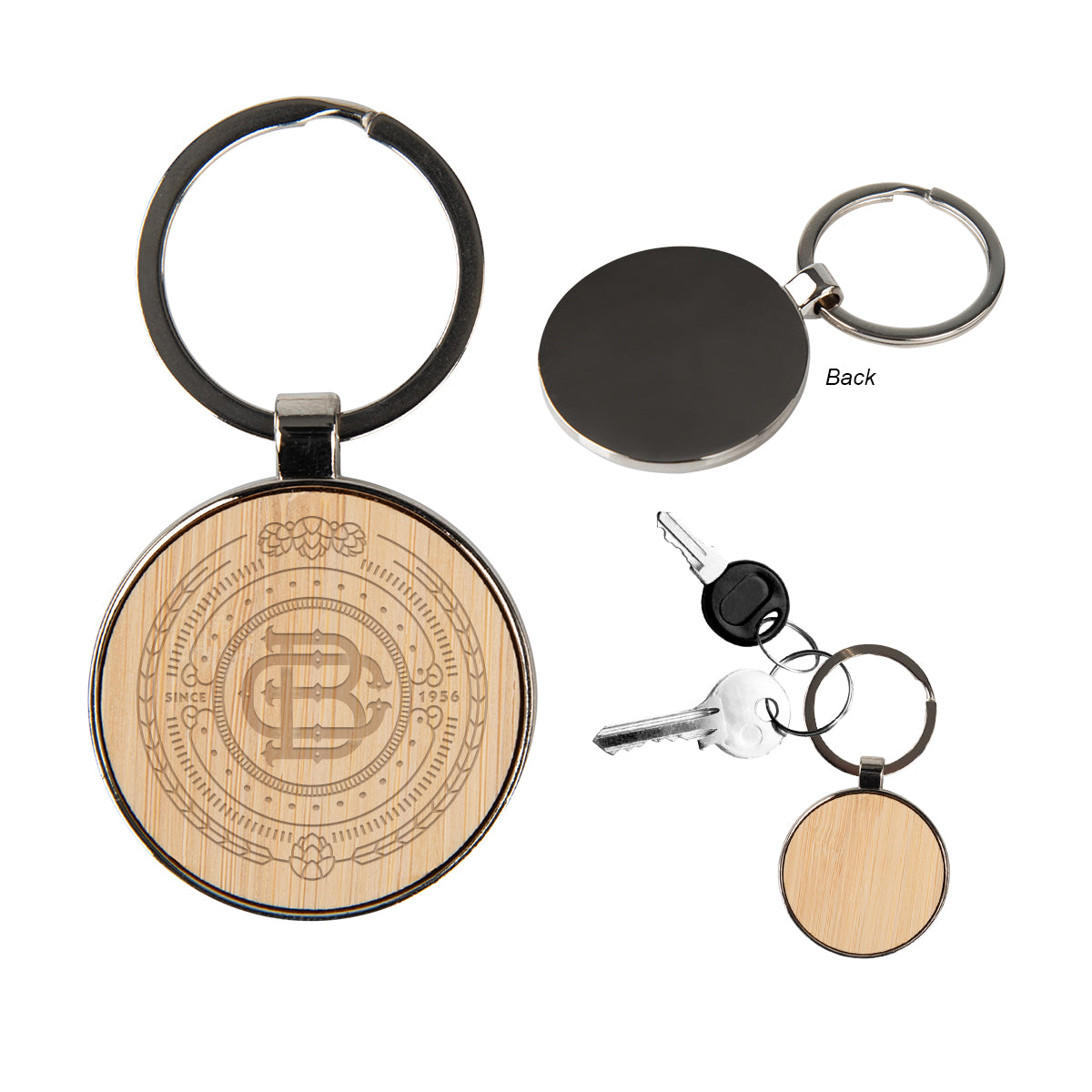 Jocelyn Bamboo KeyChain