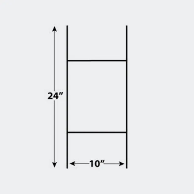 Economy Yard Sign Holder- Frame Only