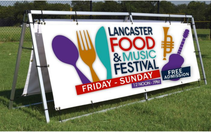 Banner A-Frame 4ft (Hardware Only)