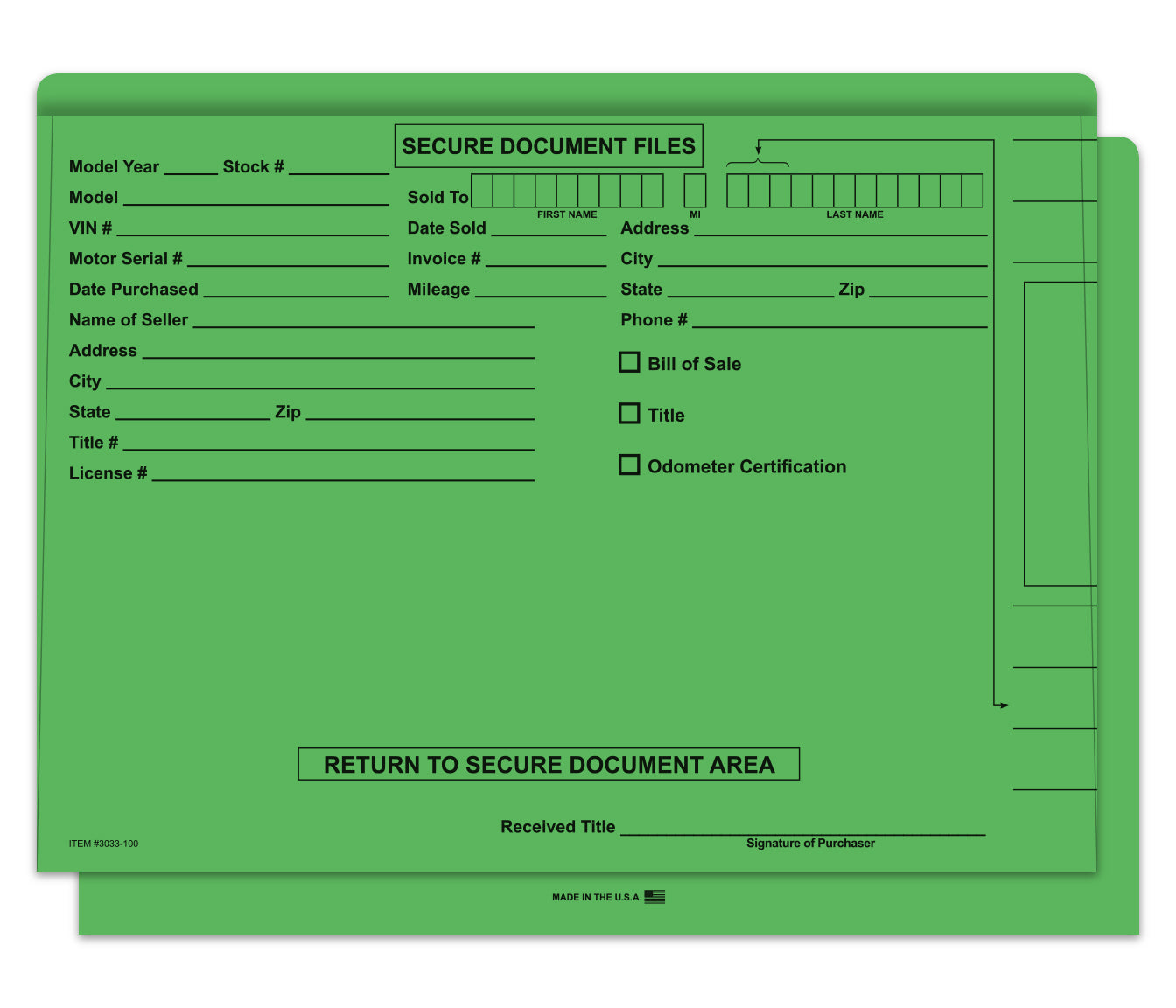 File Right Color Code Deal Jackets