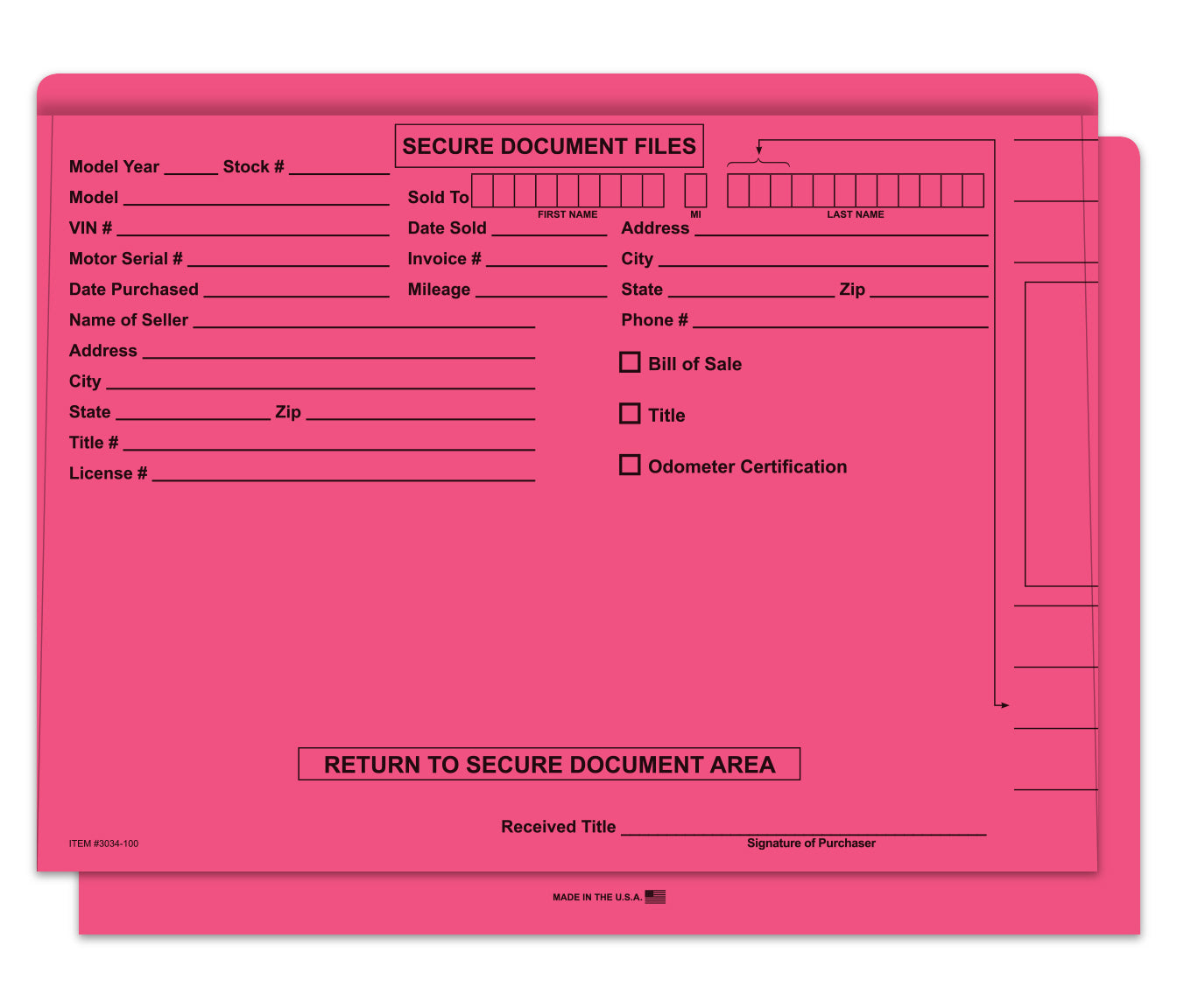 File Right Color Code Deal Jackets