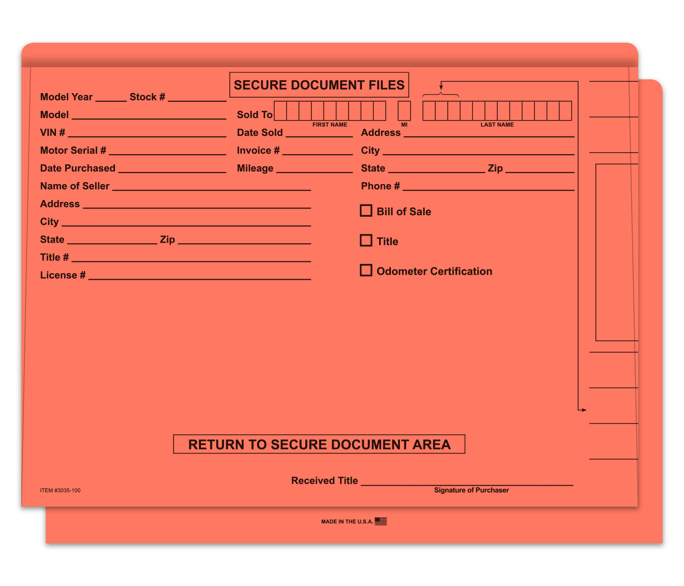 File Right Color Code Deal Jackets