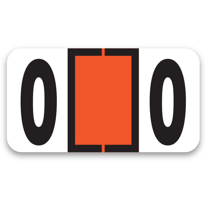 File Right Number Labels