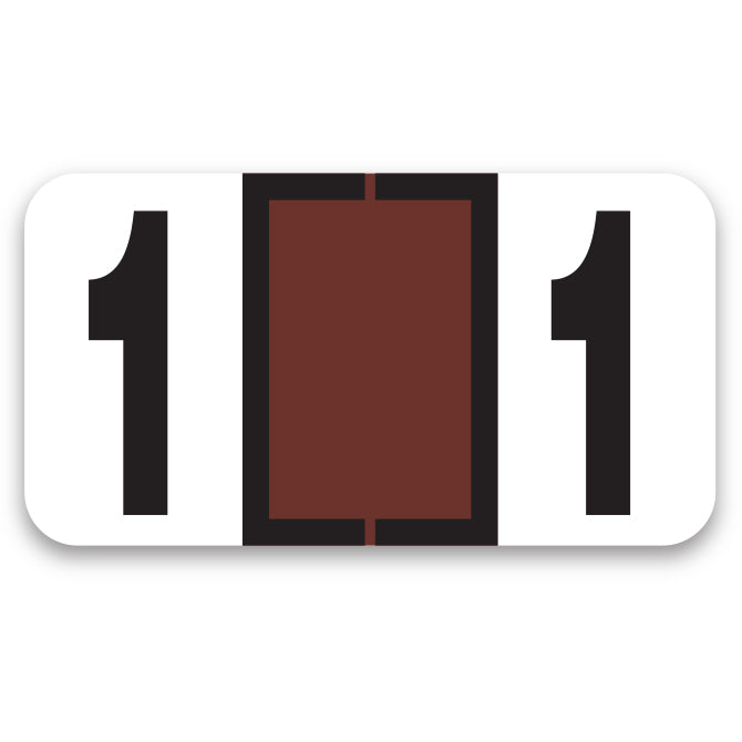 File Right Number Labels