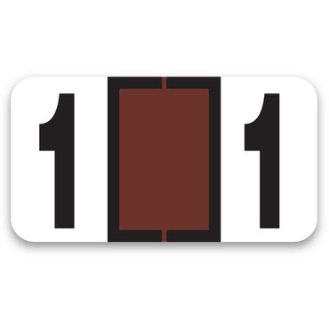 File Right Number Labels