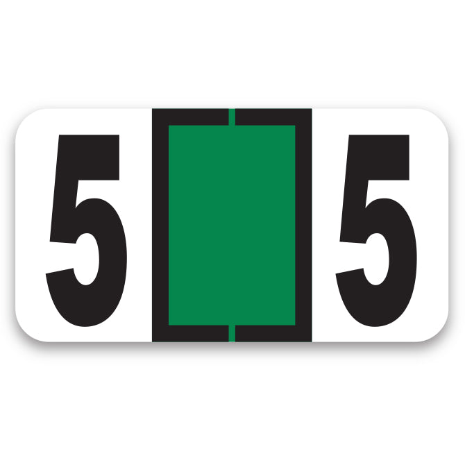 File Right Number Labels