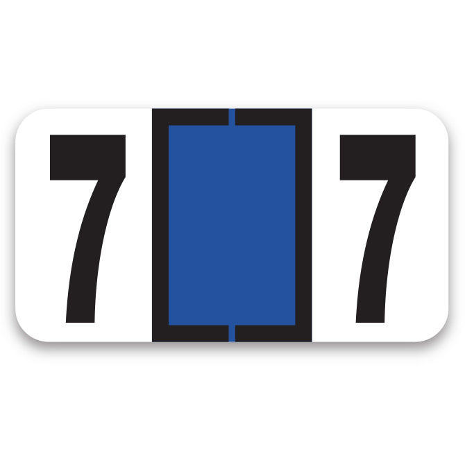 File Right Number Labels