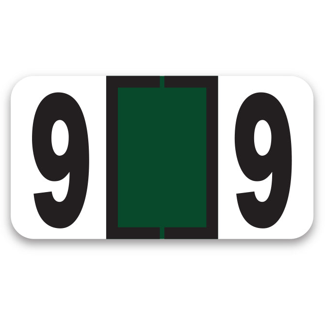 File Right Number Labels