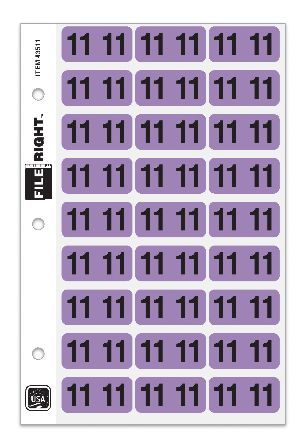 File Right Year Labels