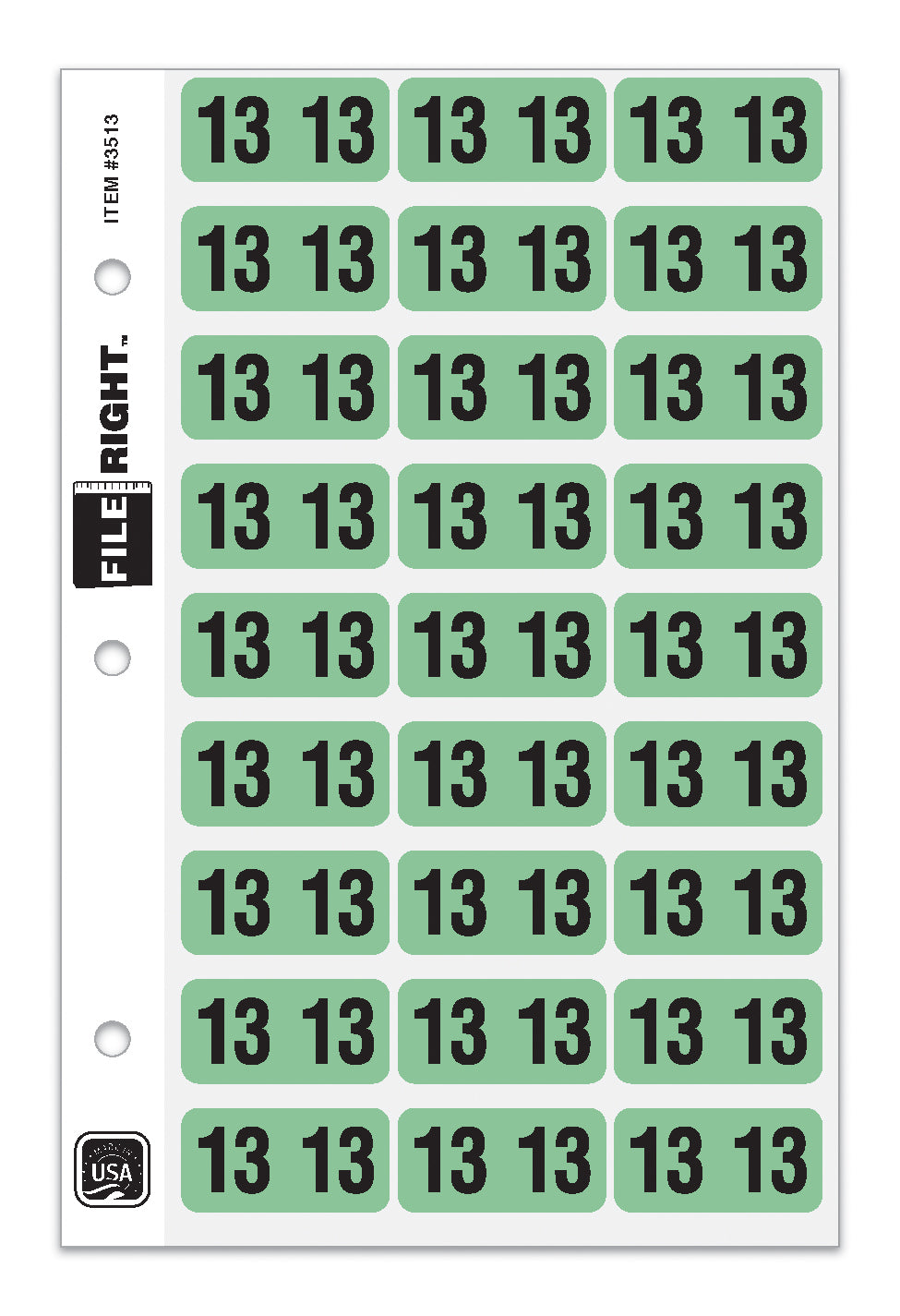 File Right Year Labels