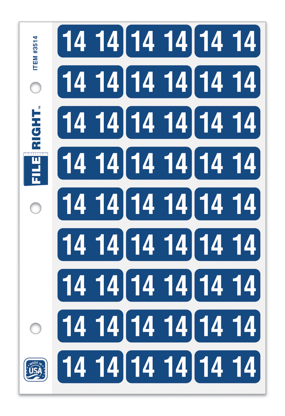File Right Year Labels