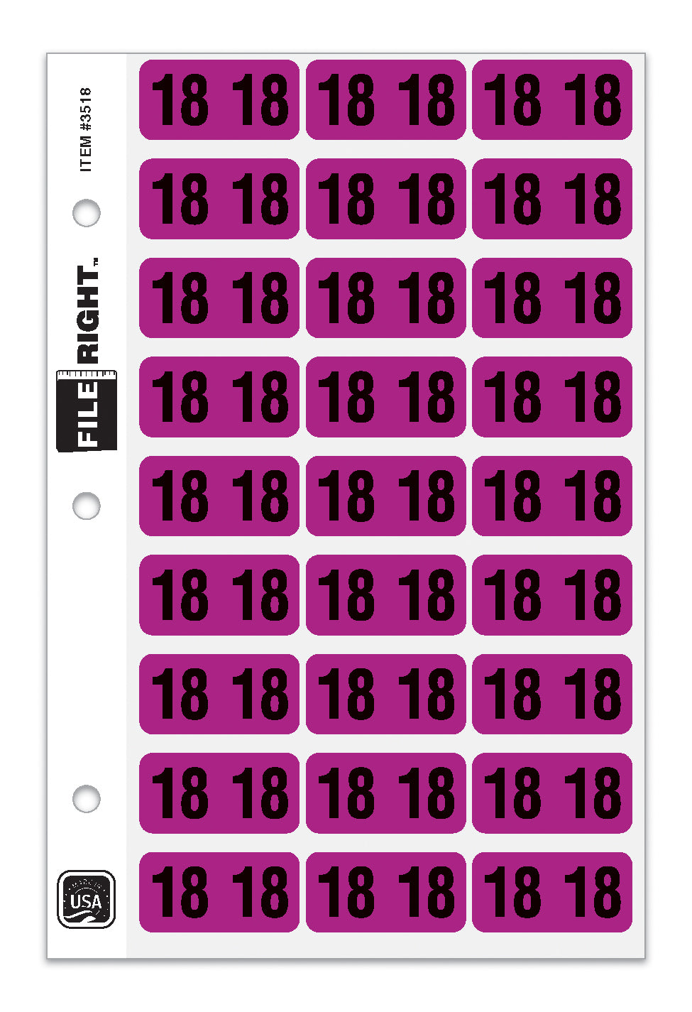 File Right Year Labels