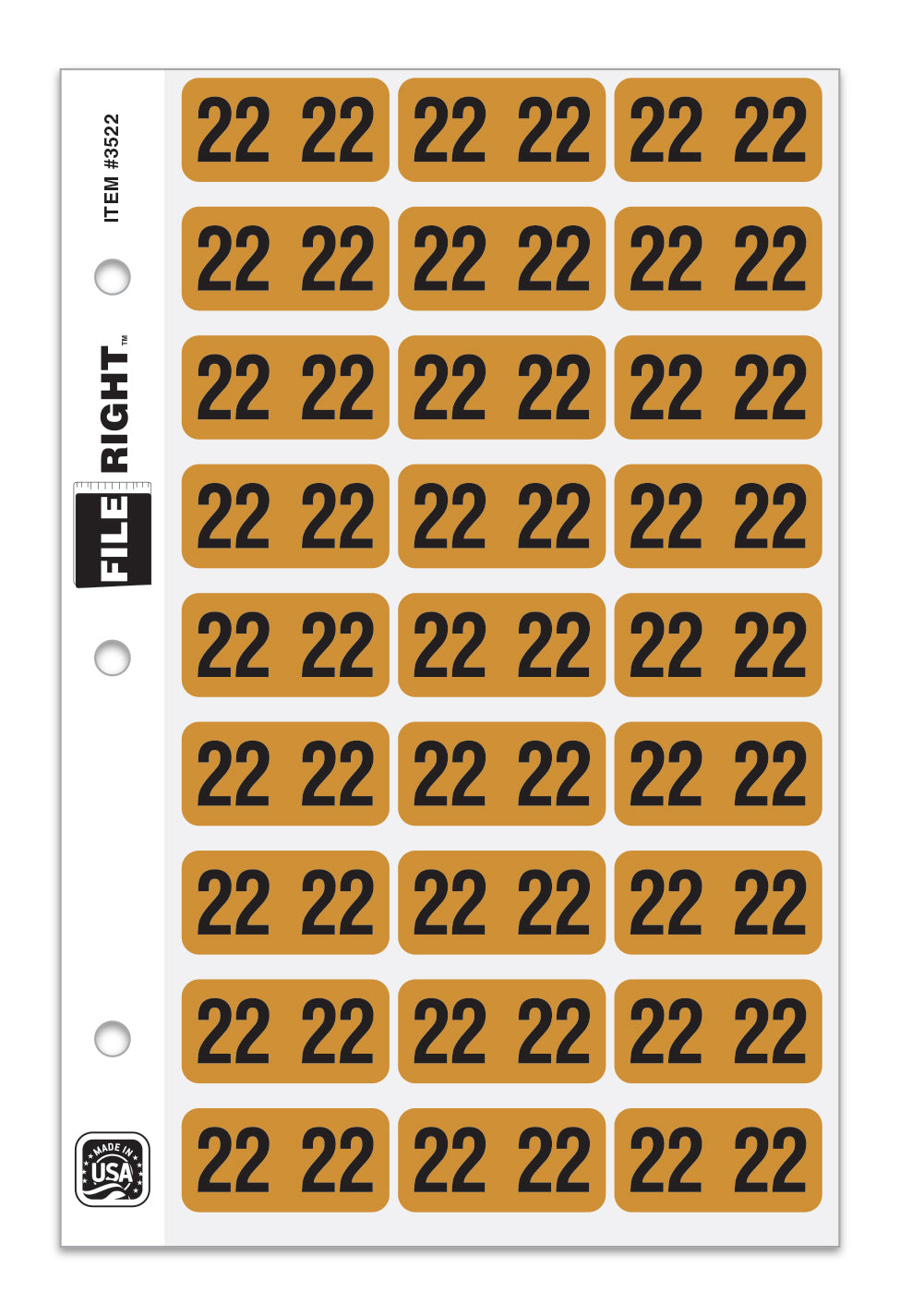 File Right Year Labels