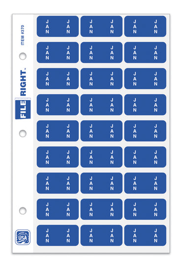 File Right Month Labels