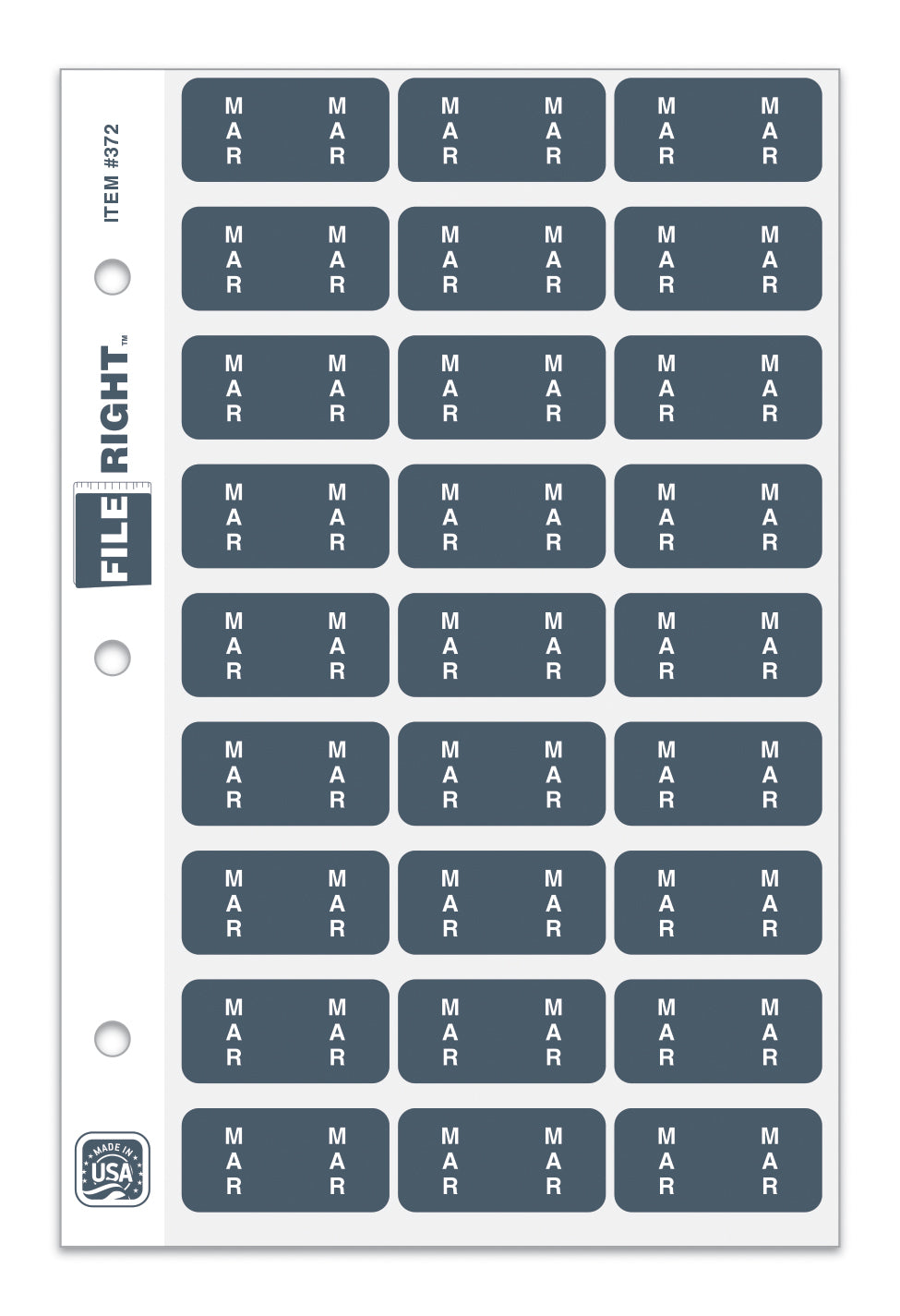 File Right Month Labels
