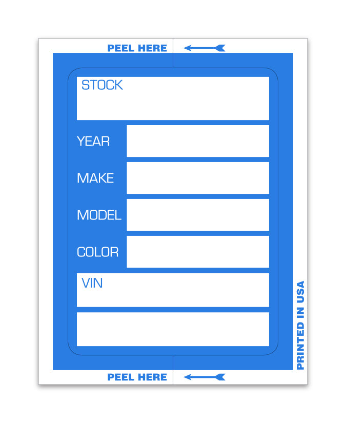 Stock Stickers - Kleer Bak / Large Size