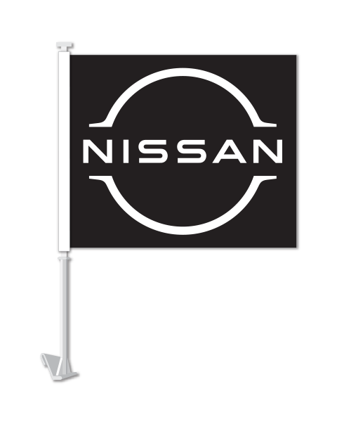 MANUFACTURER CLIP-ON FLAG - NISSAN - QTY. 1