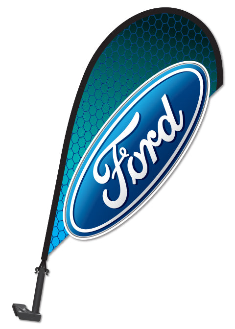 Clip On Paddle Flag - Ford