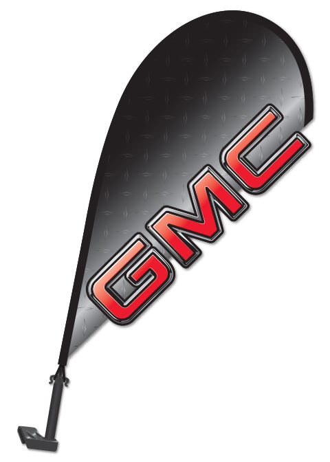 Clip On Paddle Flag - GMC