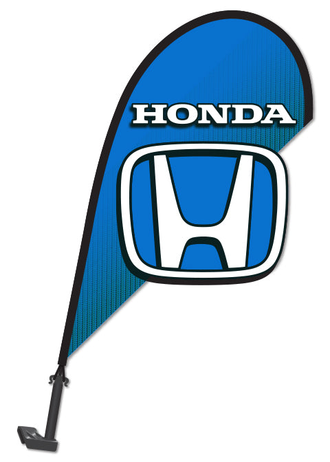 Clip On Paddle Flag - Honda