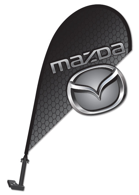 Clip On Paddle Flag - Mazda