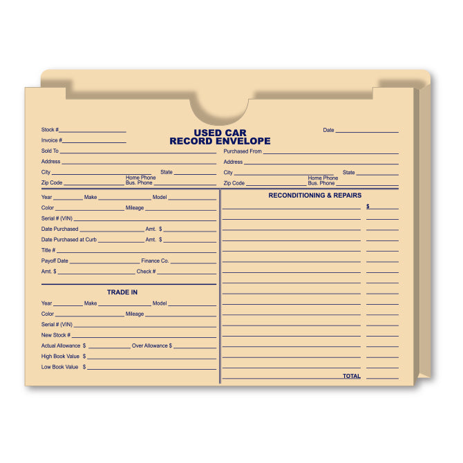 1" Expandable Deal Jackets - Custom