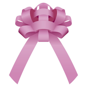 30" Magnetic Car Bow - Pink