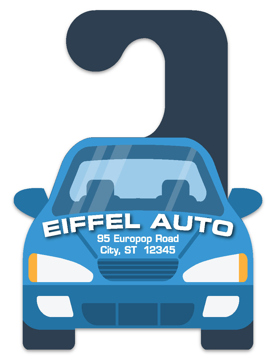 Car Shaped Hang Tags - Custom - Qty. 1 each