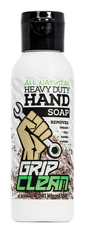 All Natural, Heavy Duty Hand Soap - Travel Size (2.5oz)