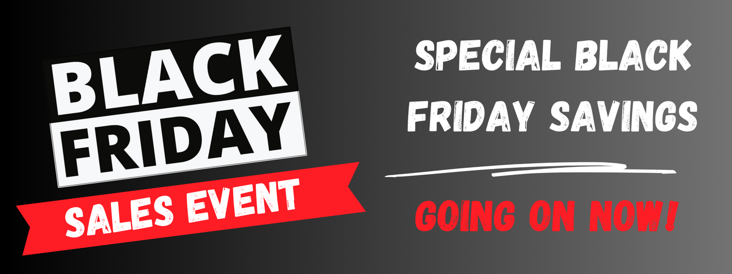 Vinyl Banner - Black Friday Sales Event