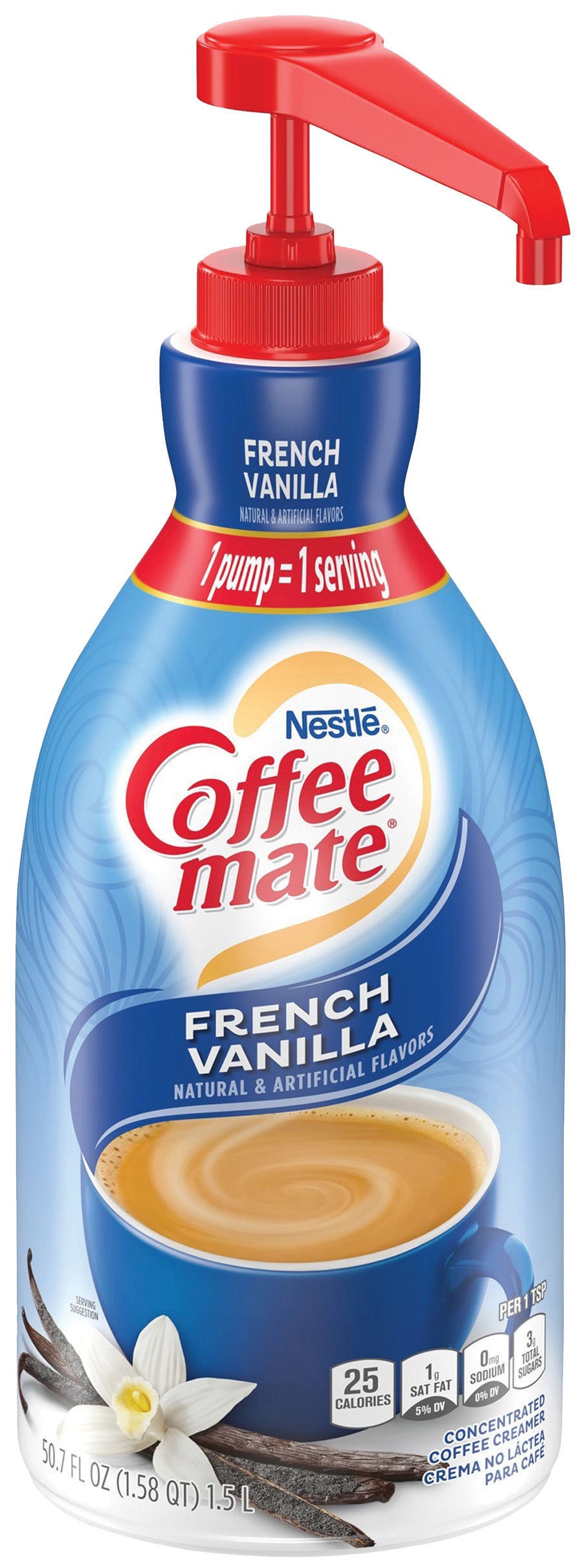 CoffeeMate Pump Creamer - 1.5 L - Qty. 1