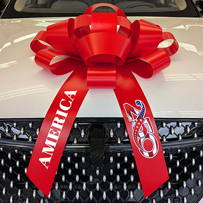 JUM-BOW Magnetic Car Bow - America 250