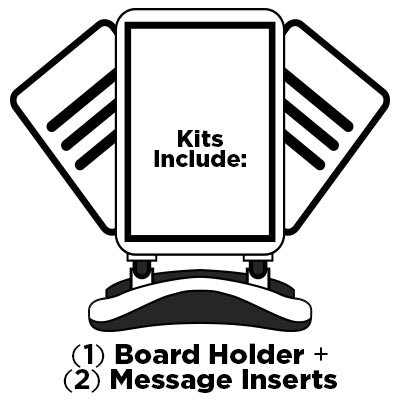 Black Friday Message Board Kit w/ 2 Inserts