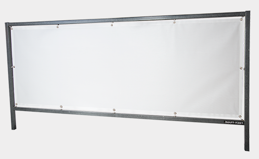 3' x 8' Outdoor Banner Frame - Frame Only