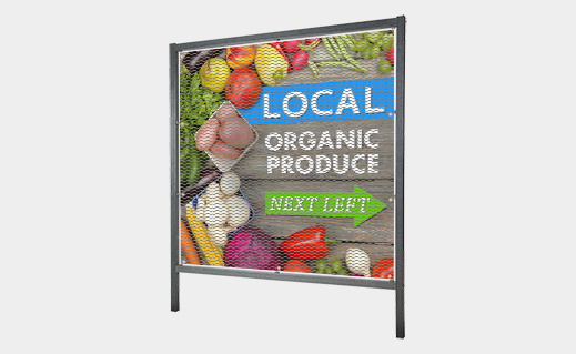 4'x 4' Outdoor Banner Frame - Frame Only