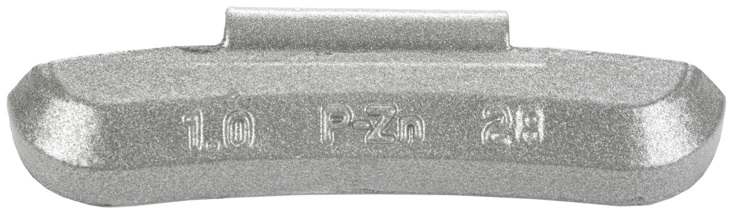 P-Series-Zinc Car Knock-On Uncoated Wheel Weight - Qty. 25