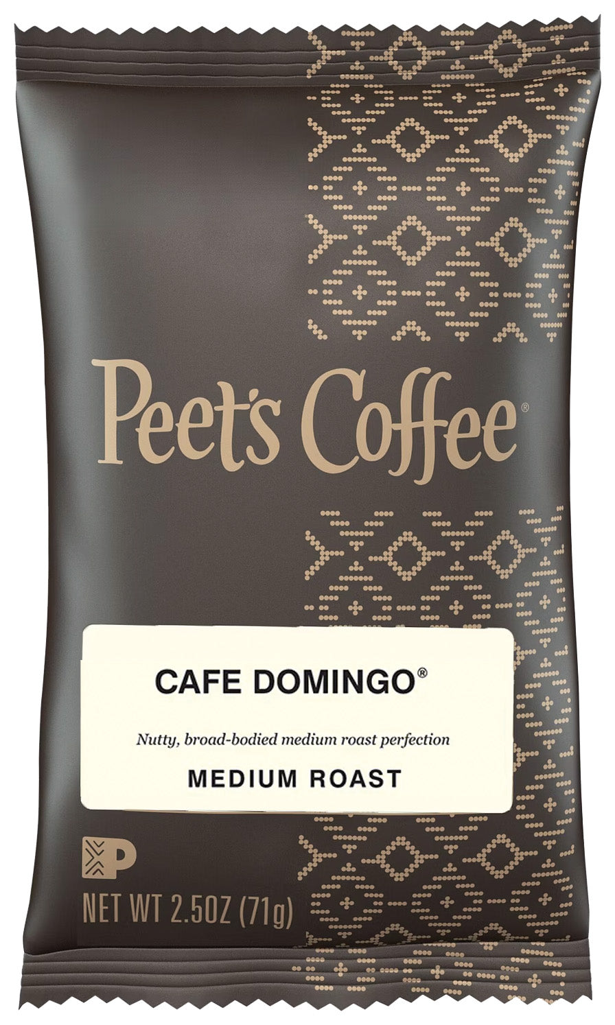 Peet's Café Domingo Ground Coffee - 2.5 oz. - Qty. 18