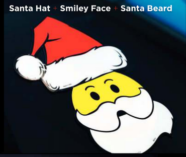 Santa Hat Holiday Decal