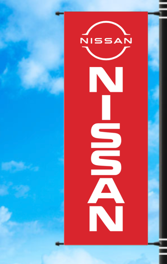 Vinyl Light Pole Banner - Nissan
