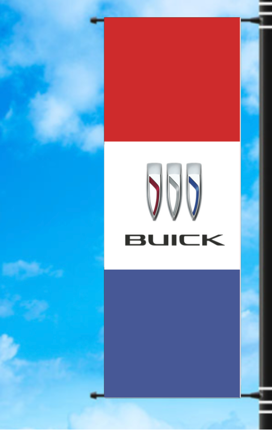 Vinyl Light Pole Banner - Buick
