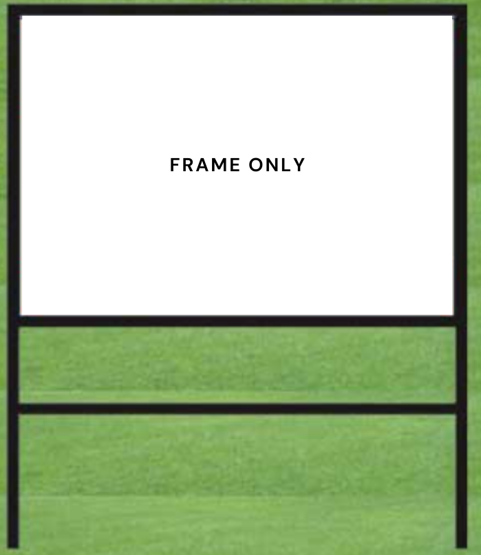 Deluxe Yard Sign Holder - Frame Only