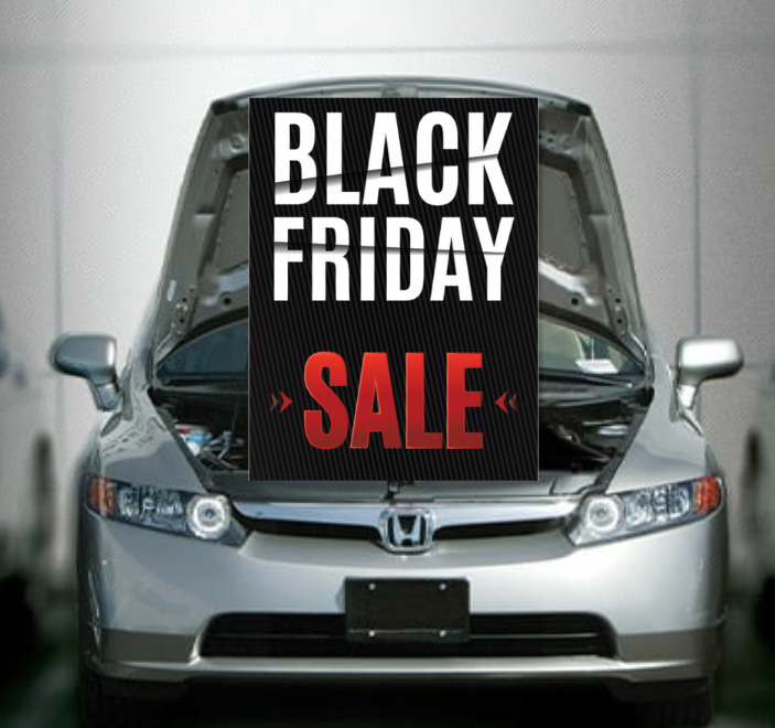 Under The Hood Sign - Black Friday