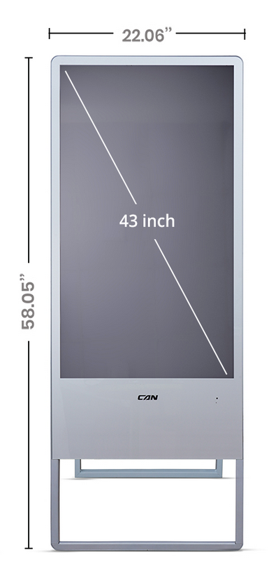Portable LED Digital Display Signage - Floor Stand
