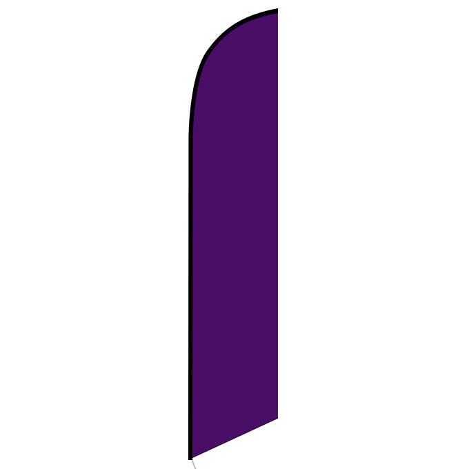 Swooper Flag - Purple - Flag Only