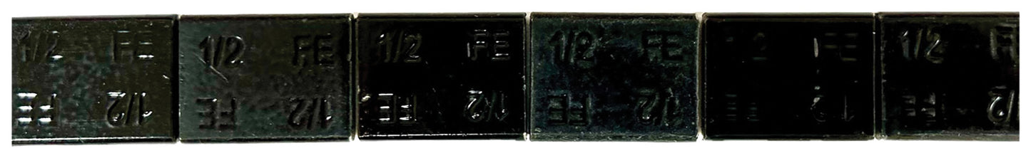 Adhesive Wheel Weights - Black Steel