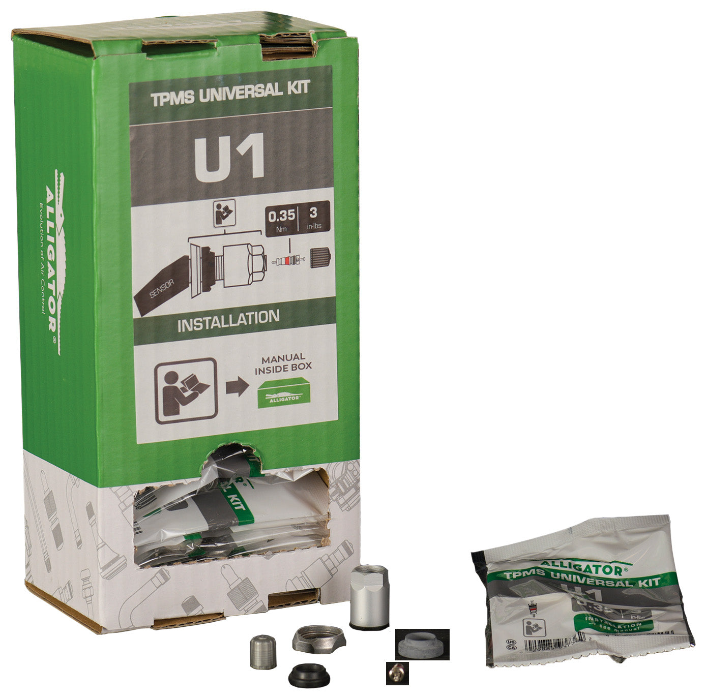 U1 Universal Metal TPMS Kit - Qty. 20