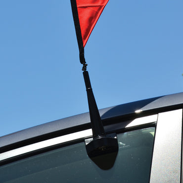 Holiday 3D Mini Teardrop Flag w/ Window Clip
