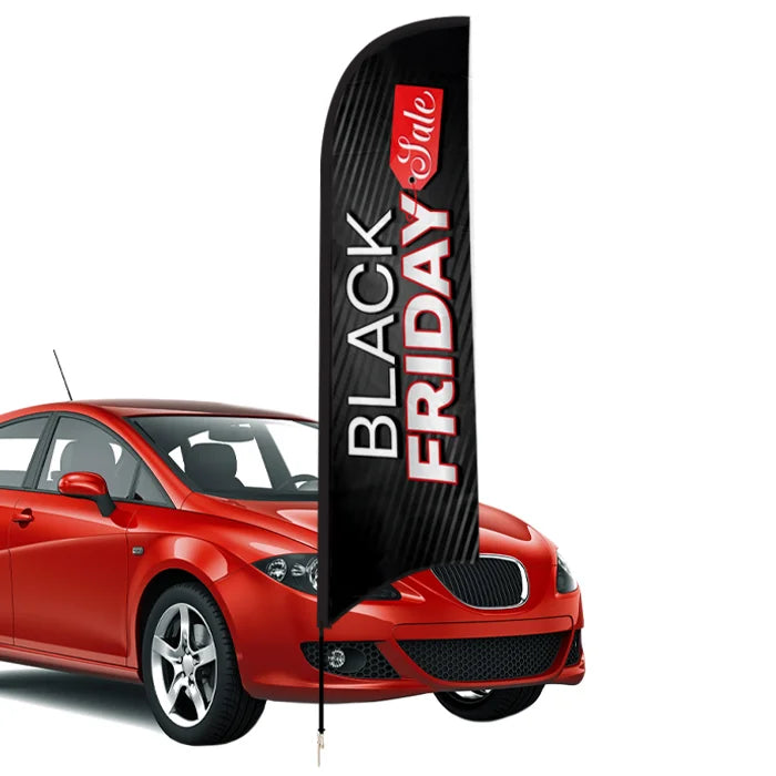 Black Friday Sale 12' Feather Flag Kit