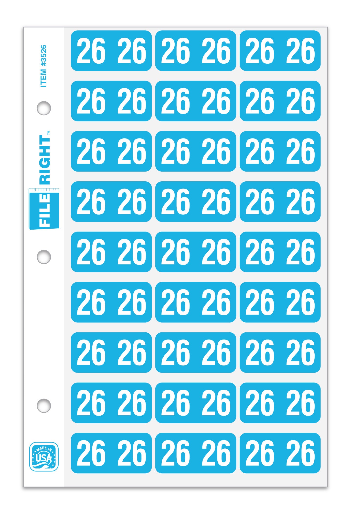 File Right Year Labels